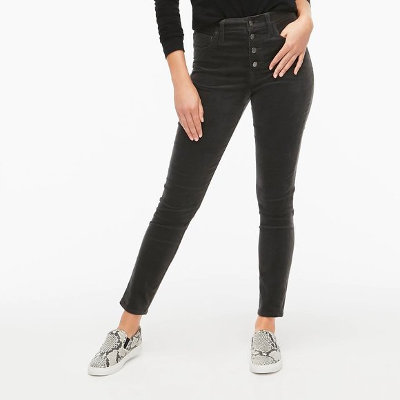 NWT J. Crew 9" high-rise skinny corduroy pant